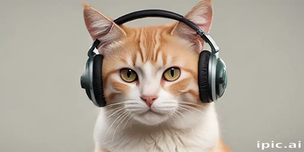 cat headphones png
