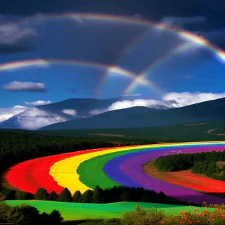 aesthetic wallpapers rainbow