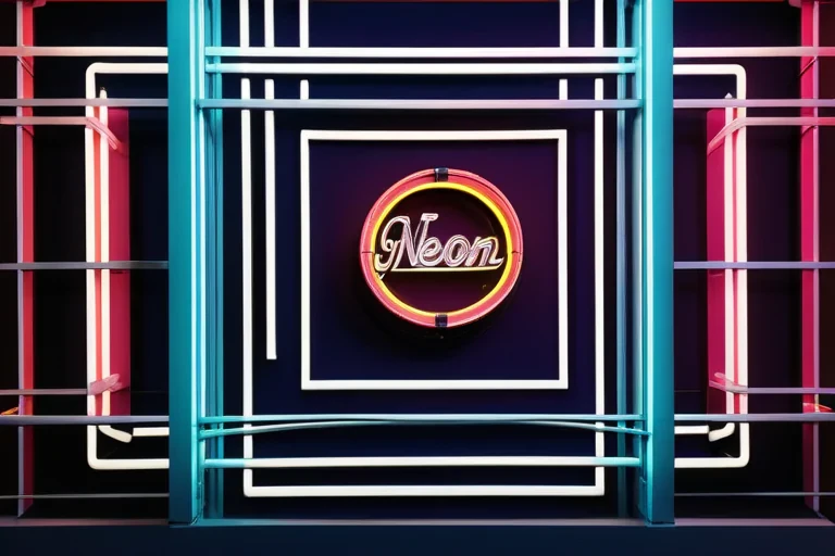 neon sign background
