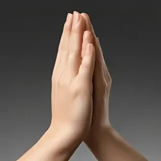 prayer hands png