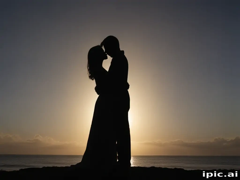 couple silhouette