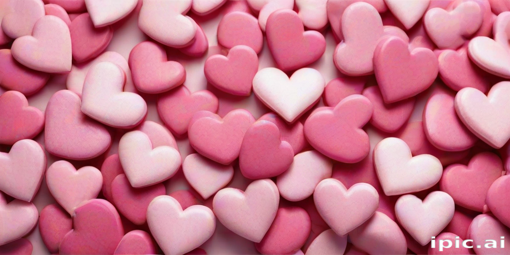 pink hearts png