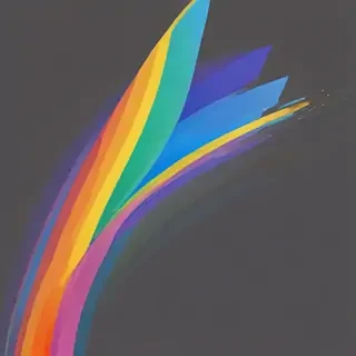 rainbow transparent background