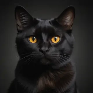 black cat png