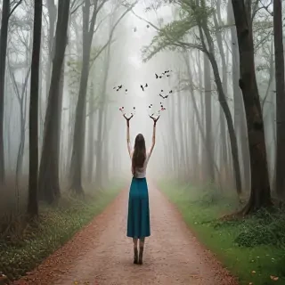 letting go images