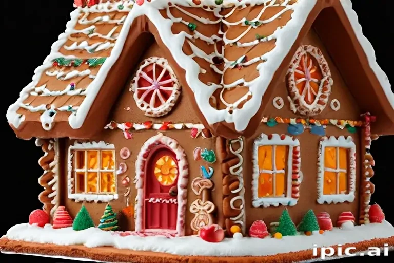 gingerbread house png