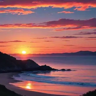 cute sunset backgrounds