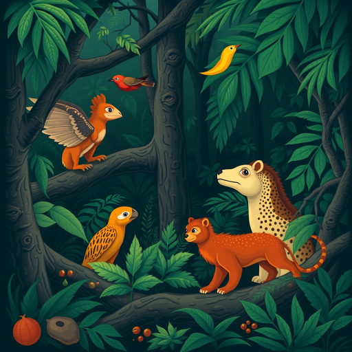rainforest animals