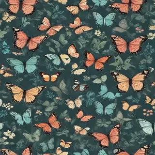 butterfly wall paper