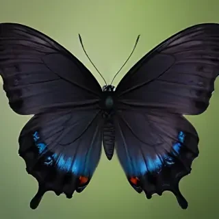 black butterfly
