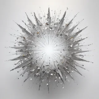 sparkles white background