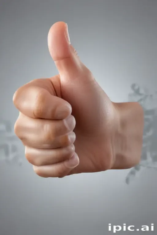 transparent thumbs up