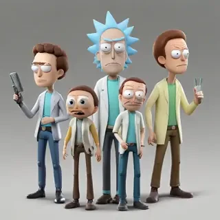 rick and morty characters