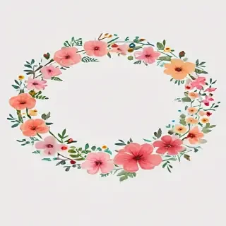 flower circle png