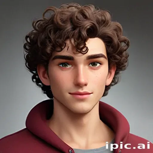 popular male cartoon characters with curly hair