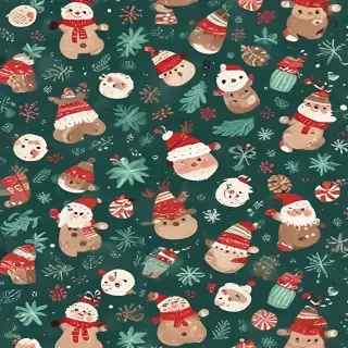cute christmas background