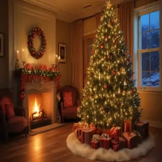 christmas pictures aesthetic