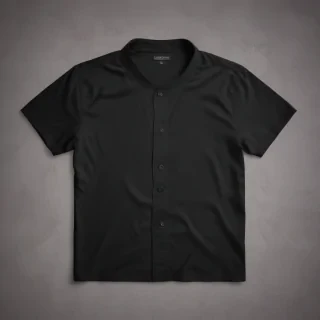 black mockup shirt