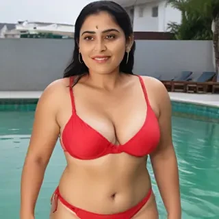aunty bikini