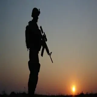 soldier silhouette