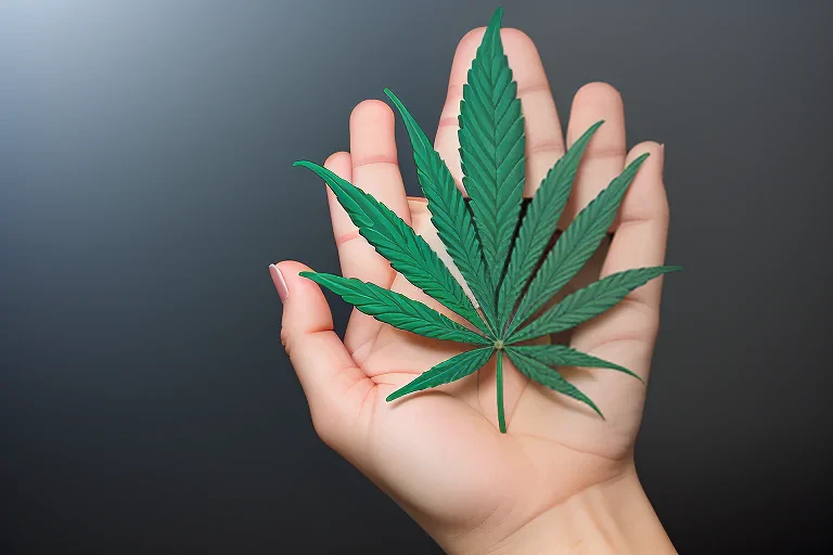 marijuana leaf