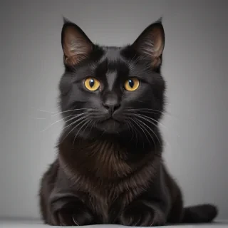 black cat png