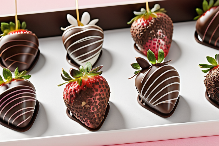 chocolate covered strawberries valentines day