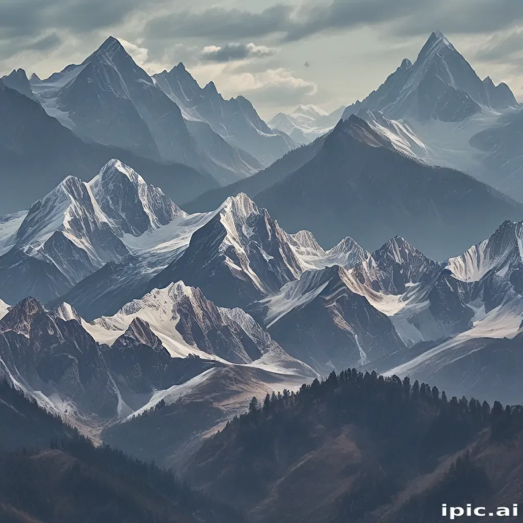 mountains transparent