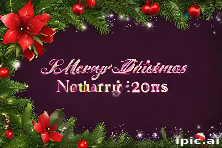 merry christmas no background