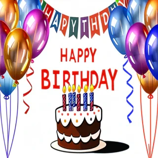 happy birthday transparent