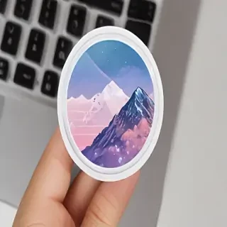 transparent aesthetic sticker