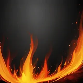 background with fire