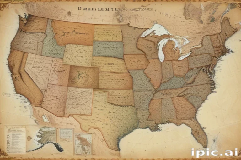 map of the united states of america