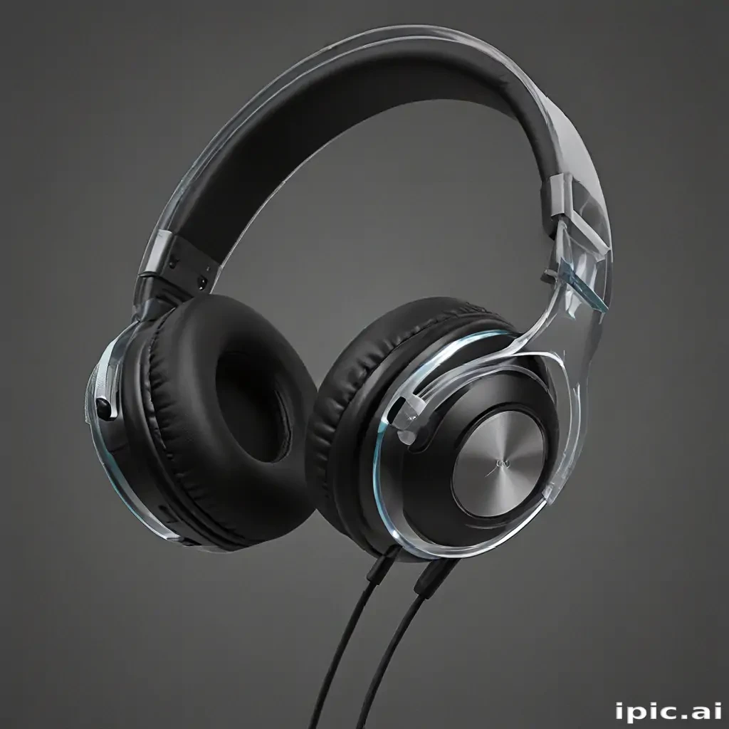 transparent headphones png