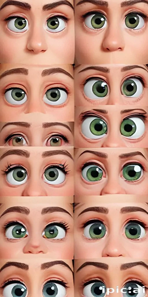 cartoon eyes