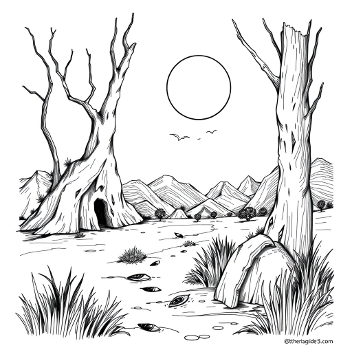 drawings black and white
