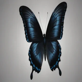 black butterfly png