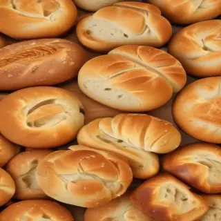 bread in cartoon