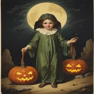 public domain images halloween