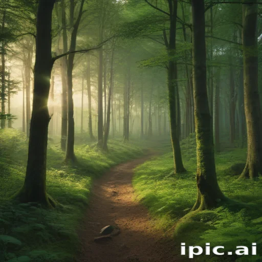 green forest aesthetic