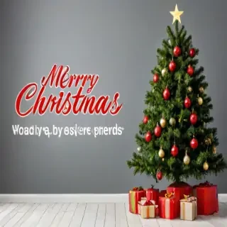 merry christmas no background