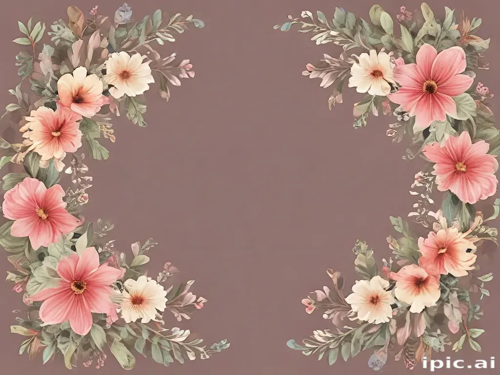 floral border png