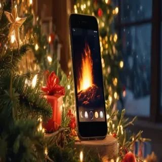 christmas phone background