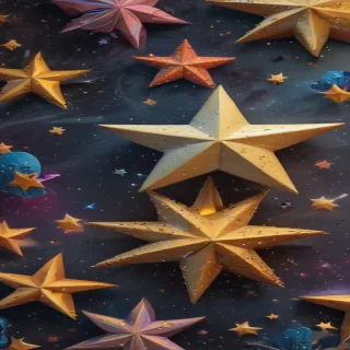 3d star wallpaper