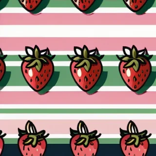 strawberry phone background