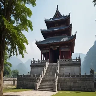 temple background