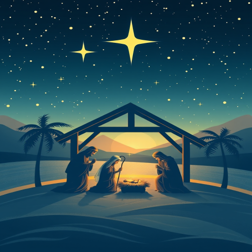free nativity scene background images