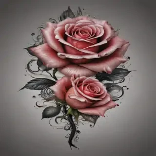 rose tattoo png