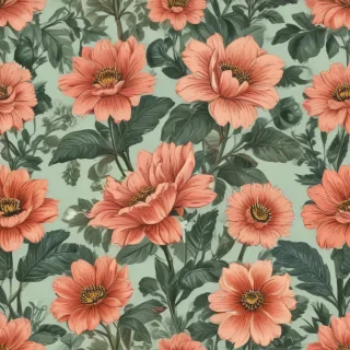 vintage flower illustration