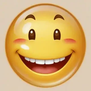 transparent smile emoji